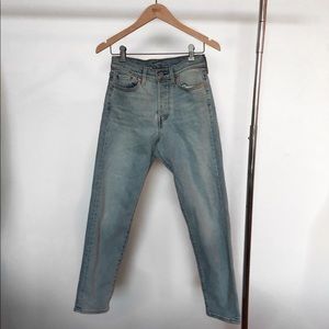 LEVIS WEDGIE CUT HIGH WAISTED CROPPED - 26